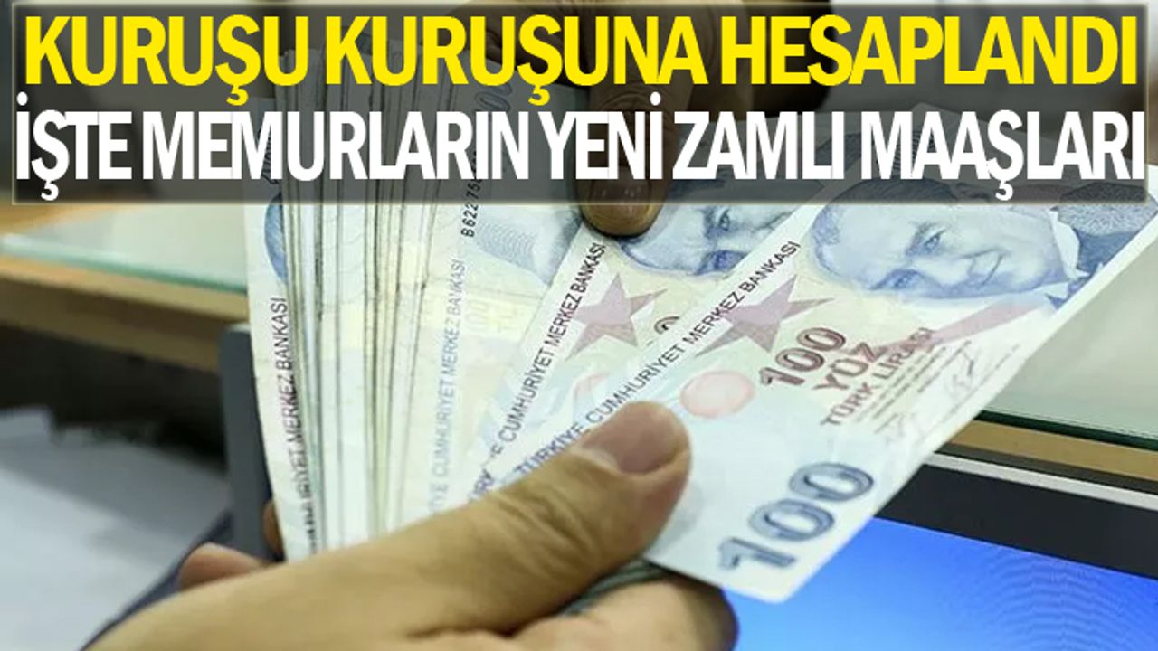 Kim ne kadar alacak? İşte detaylar...