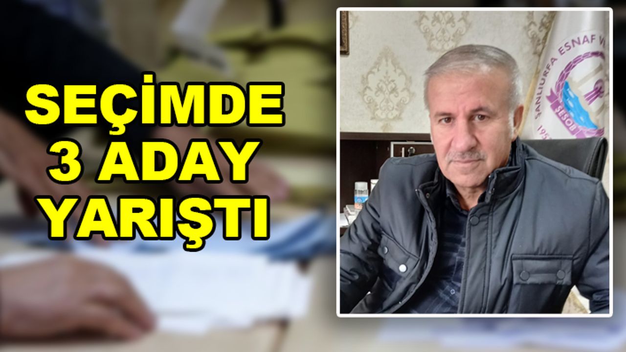 Şanlıurfa Fırıncılar Odası'nda başkan belli oldu
