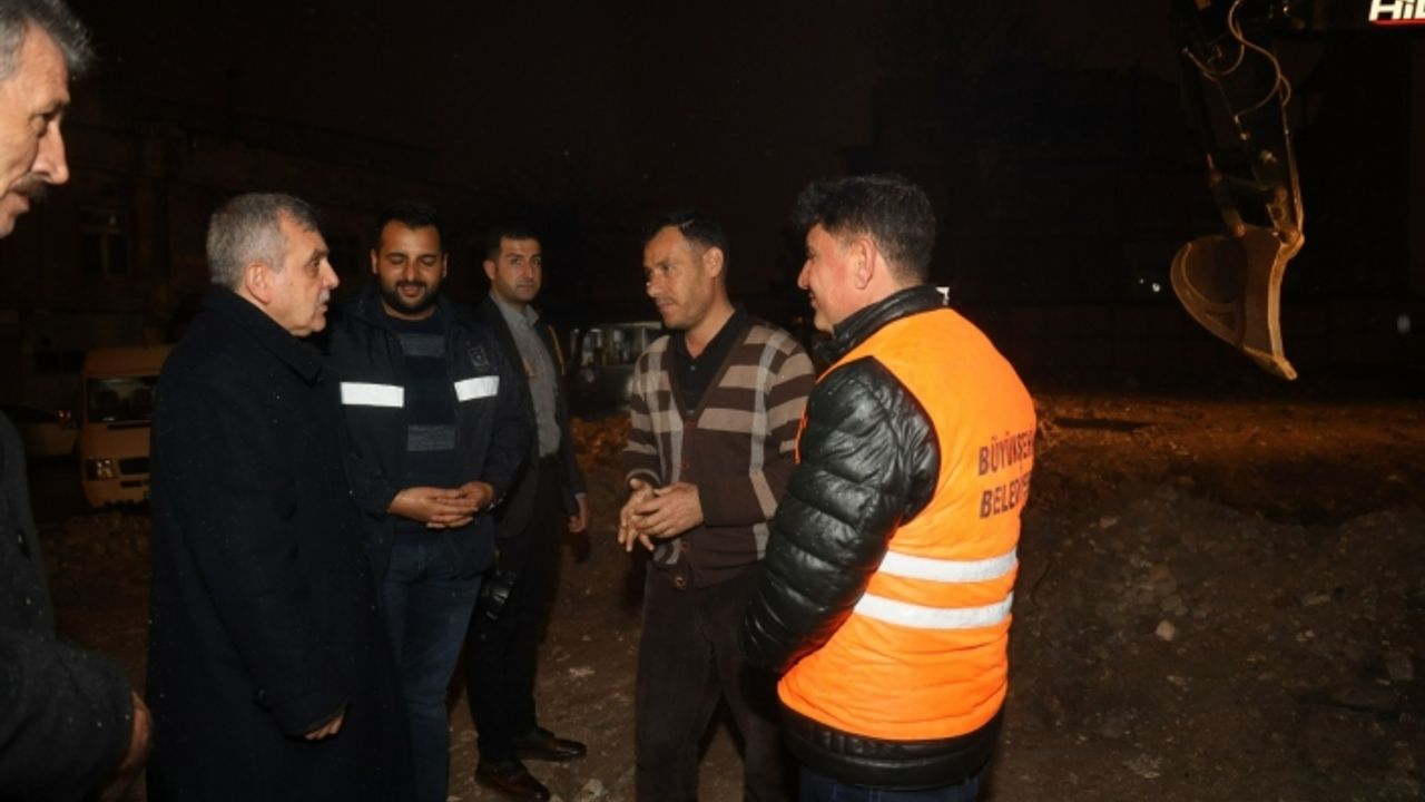 Beyazgül, Kızılay Meydanında ki çalışmaları inceledi