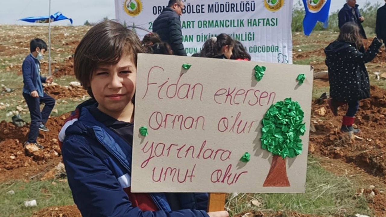 Urfa'da Ormancılık Haftası kutlandı