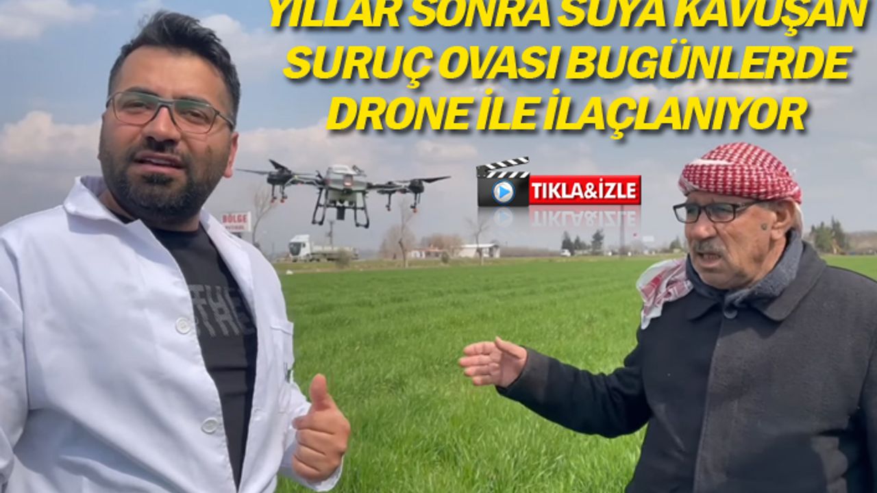 Urfa'nın verimli toprakları artık daha kolay ilaçlanacak