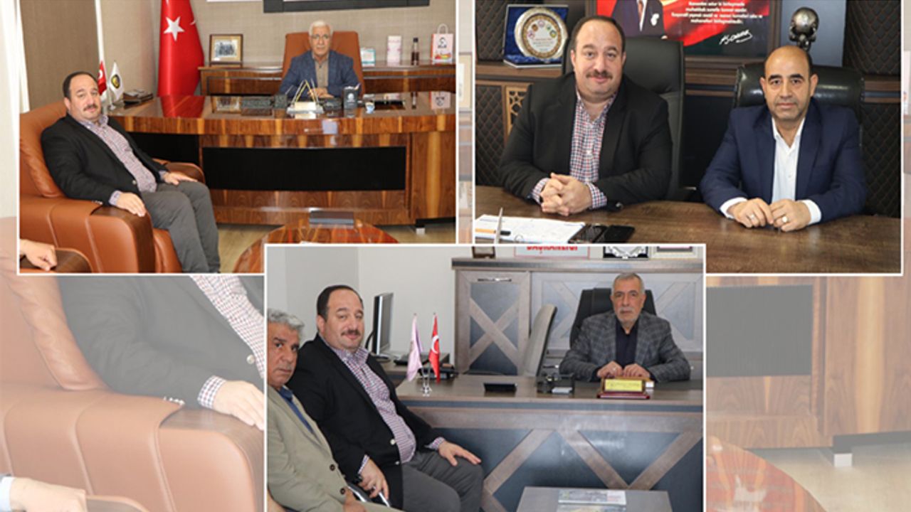 Ekinci’den oda başkanlarına hayırlı olsun ziyareti