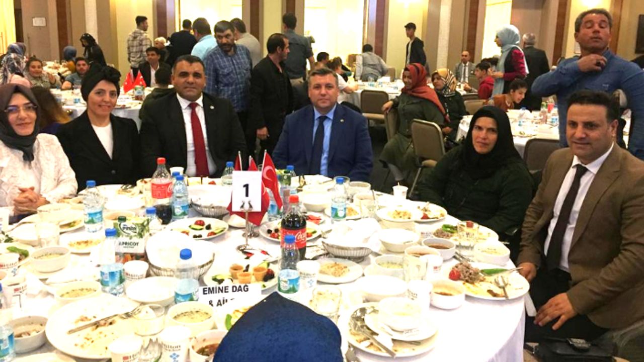 Urfa'da engelliler aynı sofrada buluştu