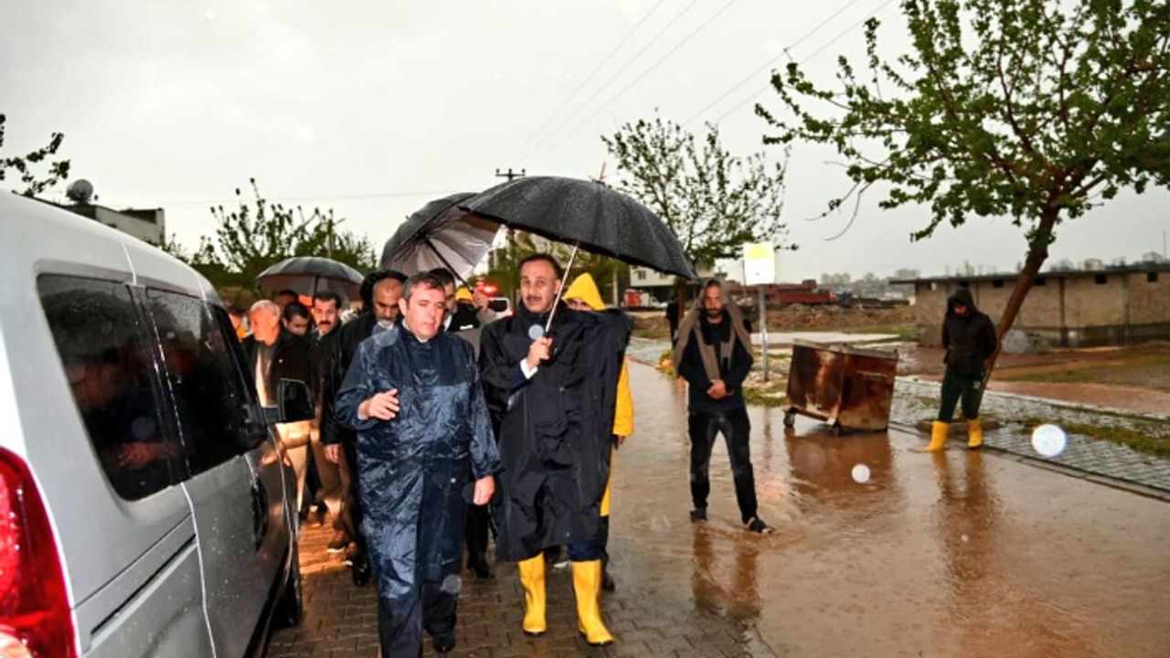 Vali Erin, selin vurduğu Hilvan'da