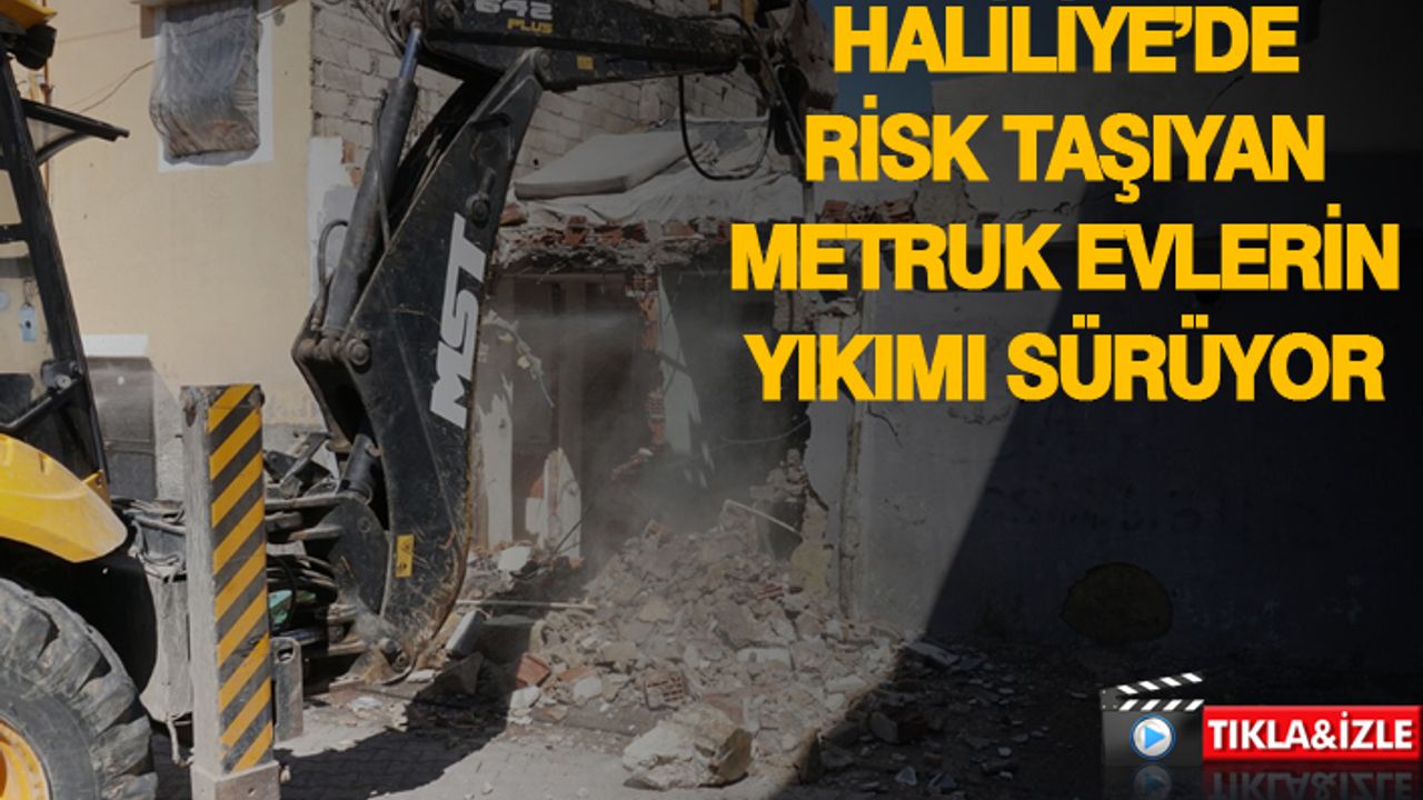 1 ayda 5 hane daha yıkıldı