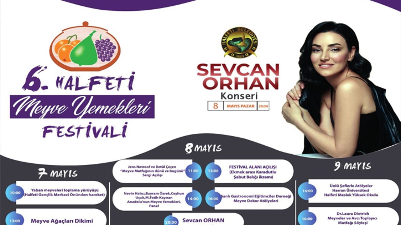 Hafta sonu Halfeti'de dolu dolu geçecek