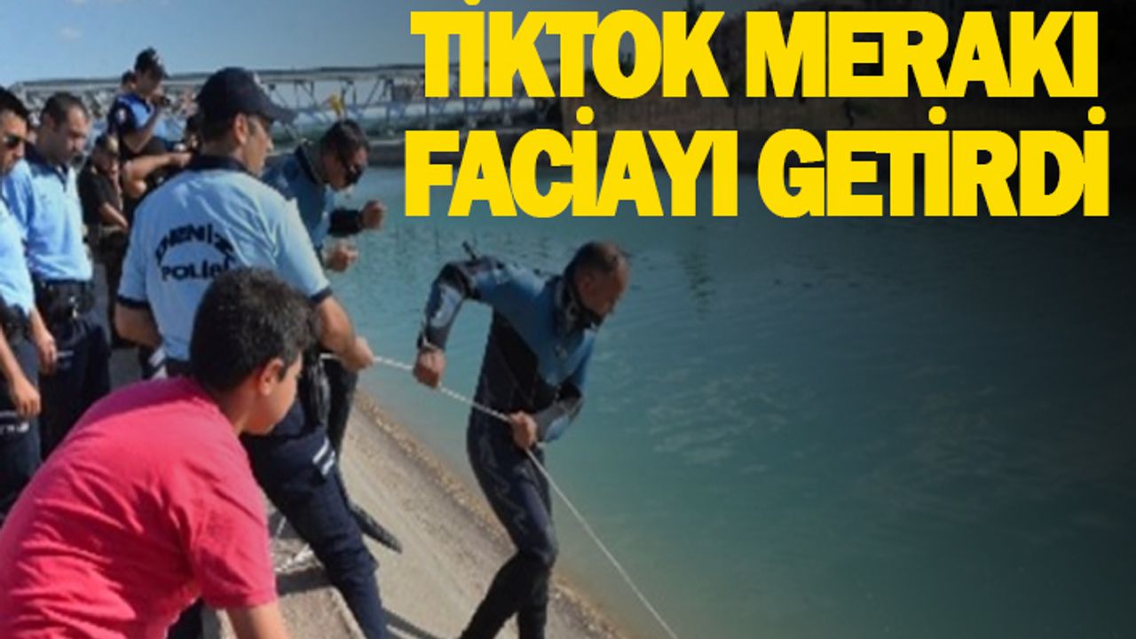 Kanal kenarında video çeken genç hayatını kaybetti