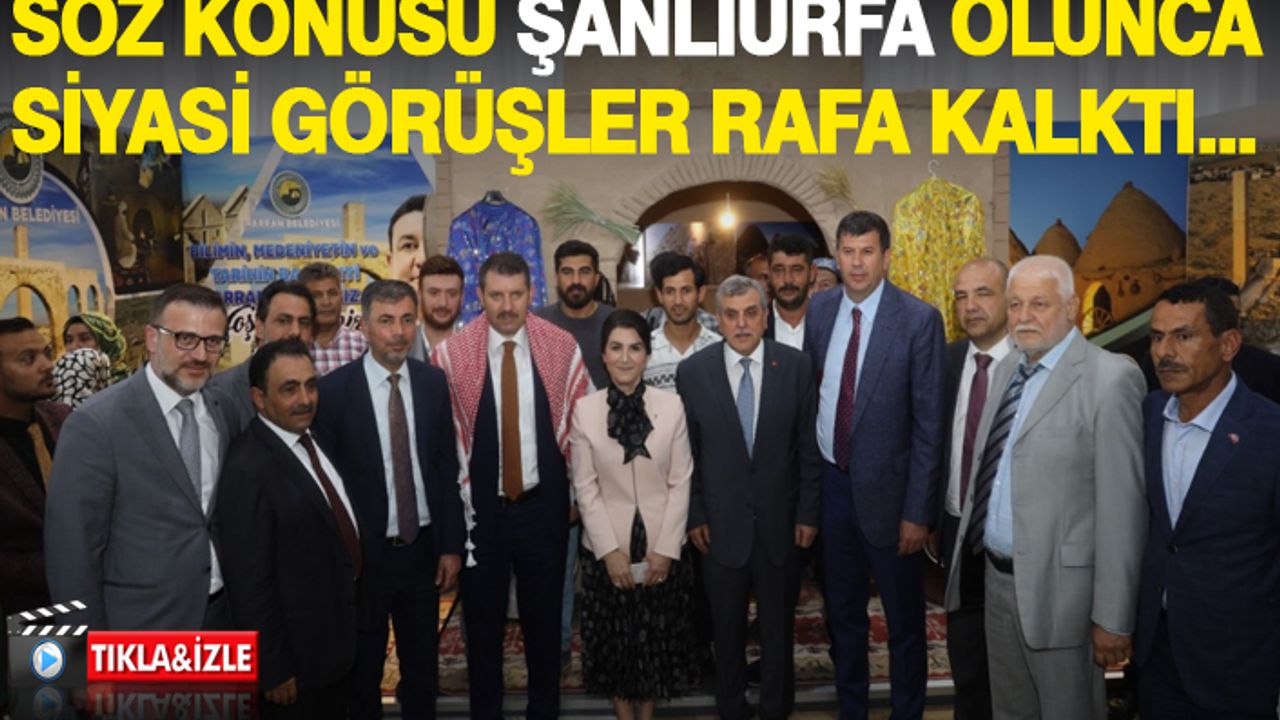 AK Partili ve CHP'li isimler yan yana!