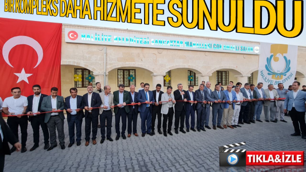 Haliliye’de görkemli bir açılış daha...