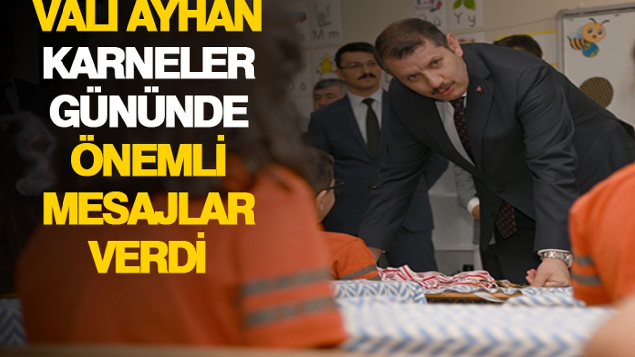 Urfa'da bugün karne sevinci yaşandı