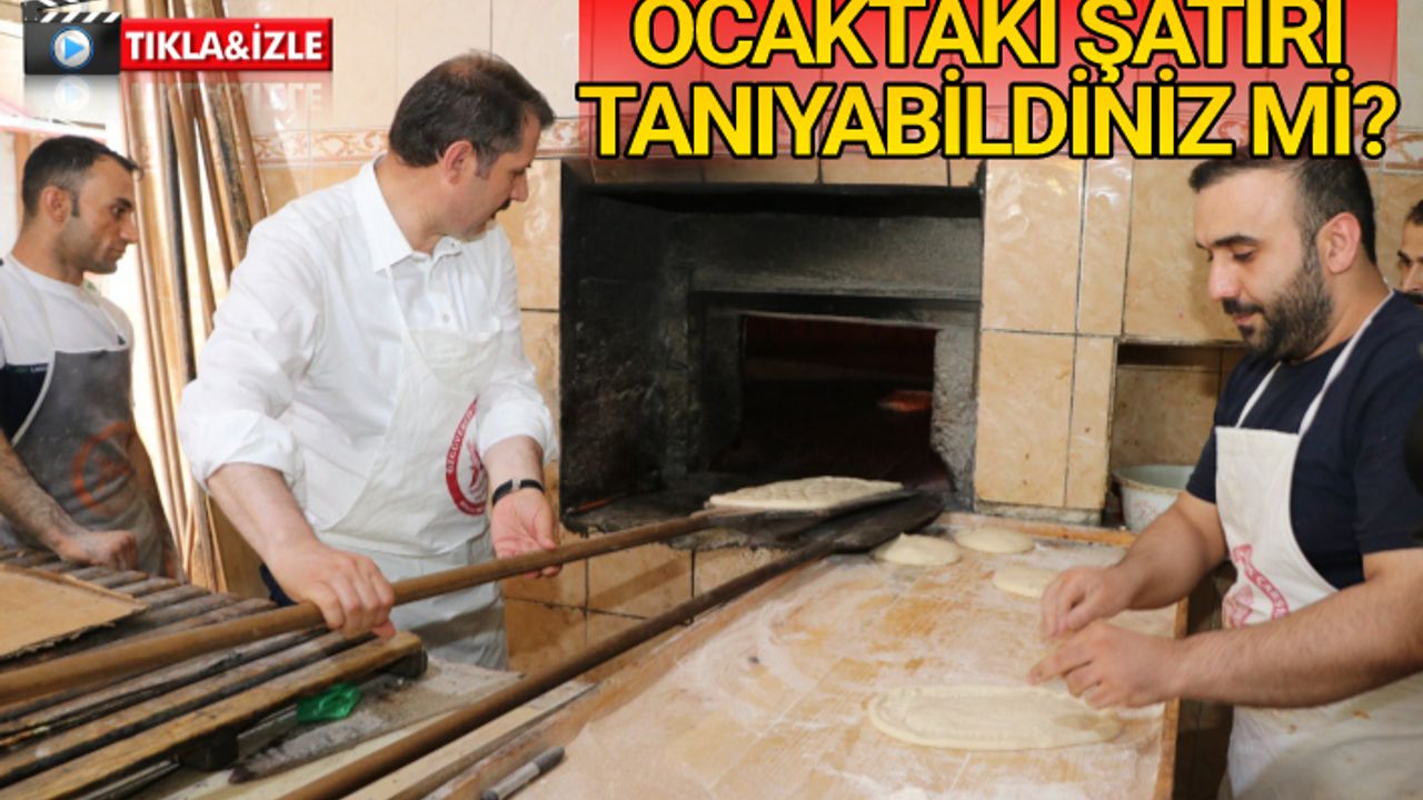 Vali Ayhan bu kez fırıncılığa soyundu