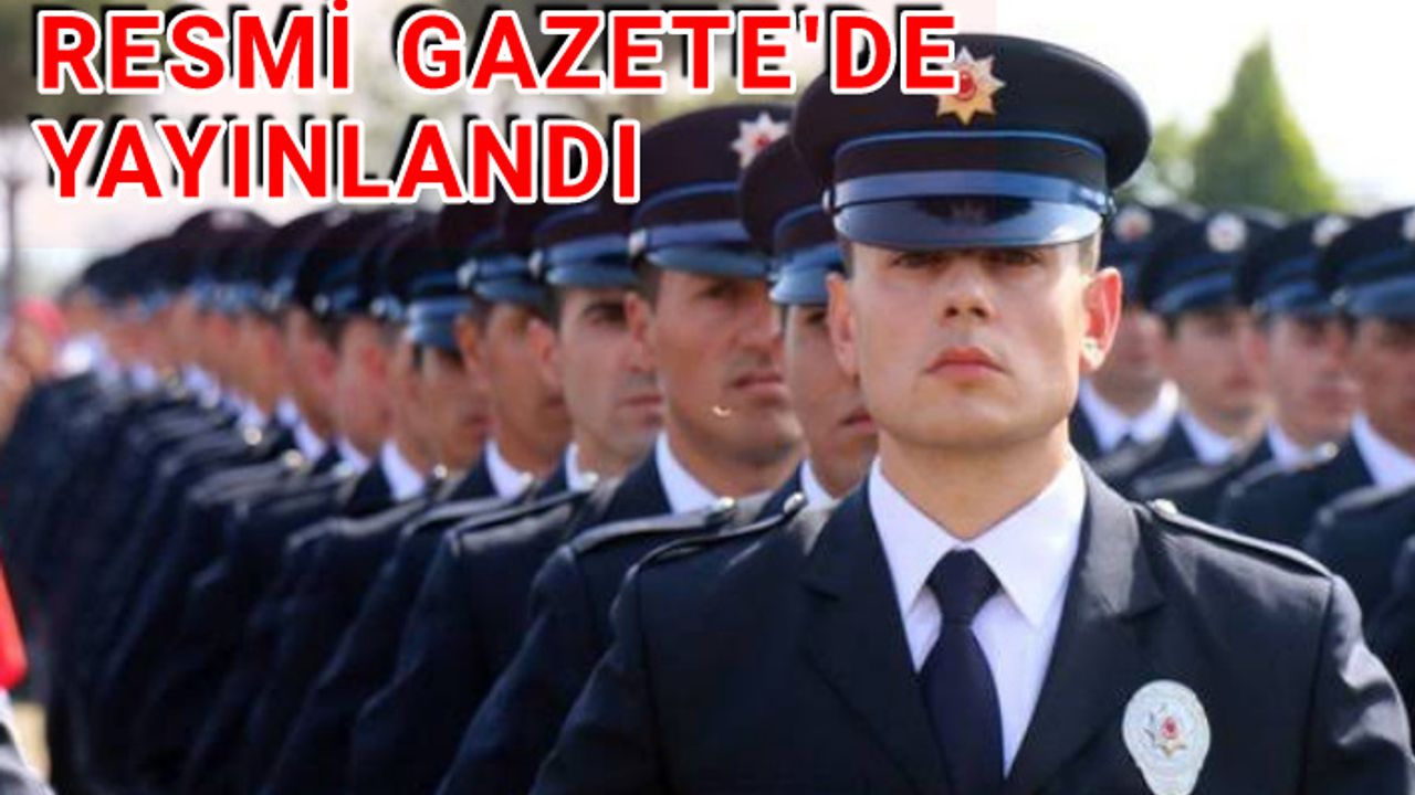 İşte Polis Akademisi'ne alınacak öğrenci sayısı...