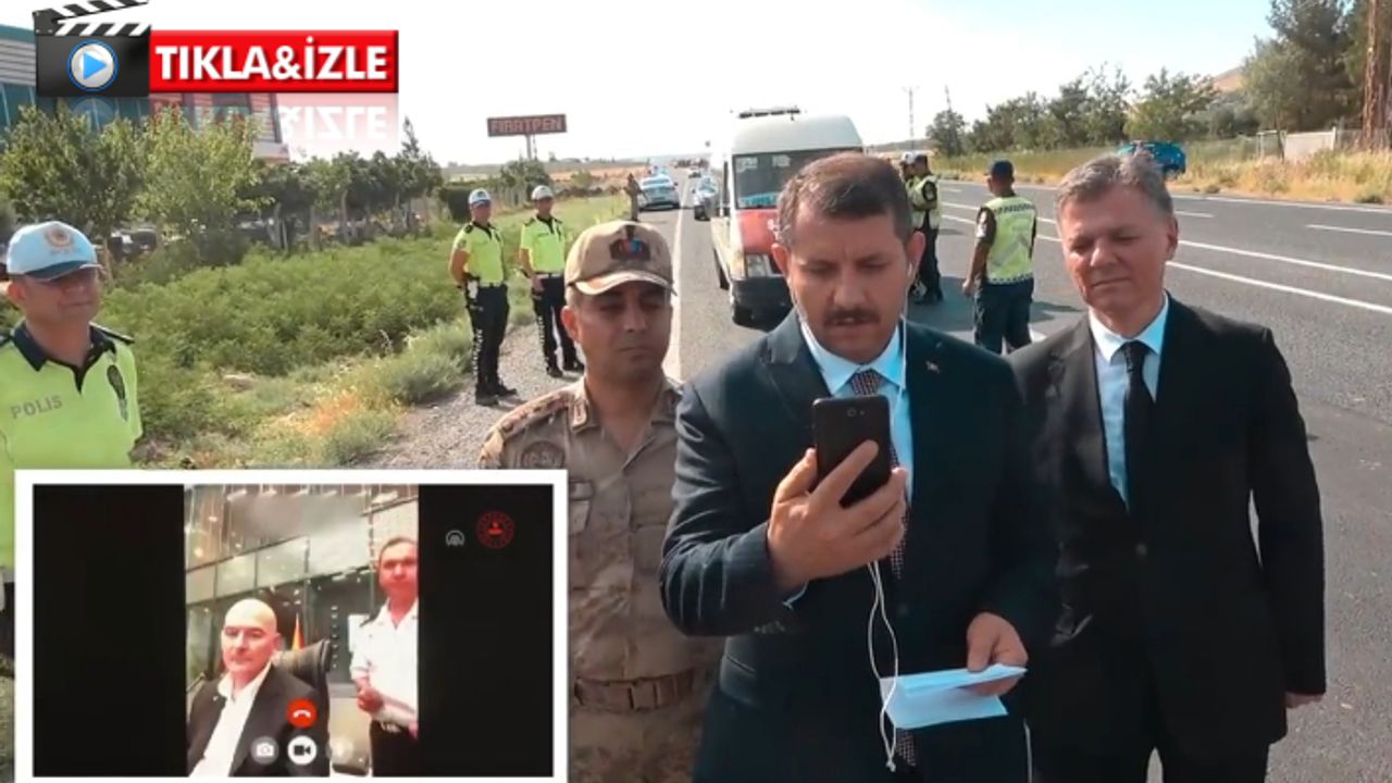 Vali Ayhan, Bakan Soylu'ya rapor verdi