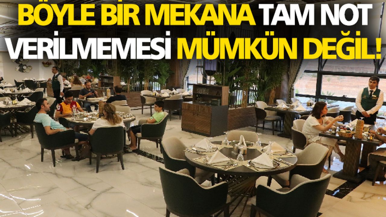 Göbeklitepe Gastronomi Merkezi beğeni topluyor