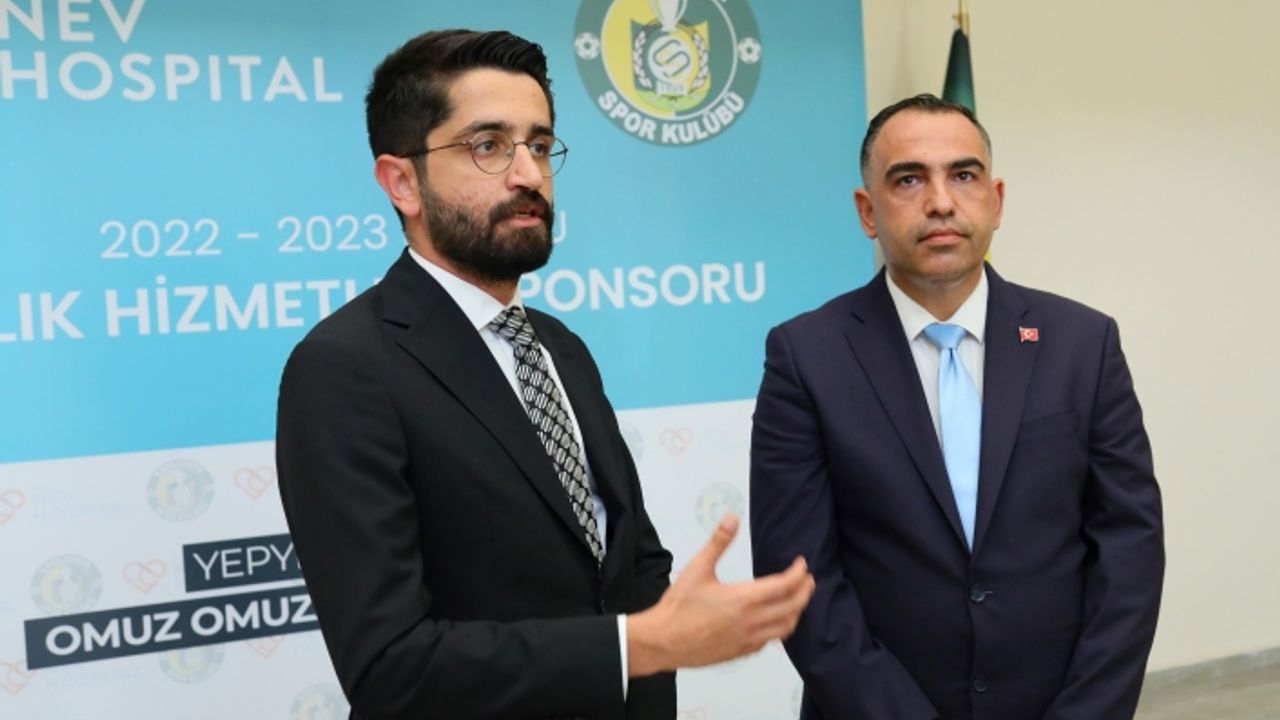 Nev Hospital Şanlıurfaspor'a sponsor oldu