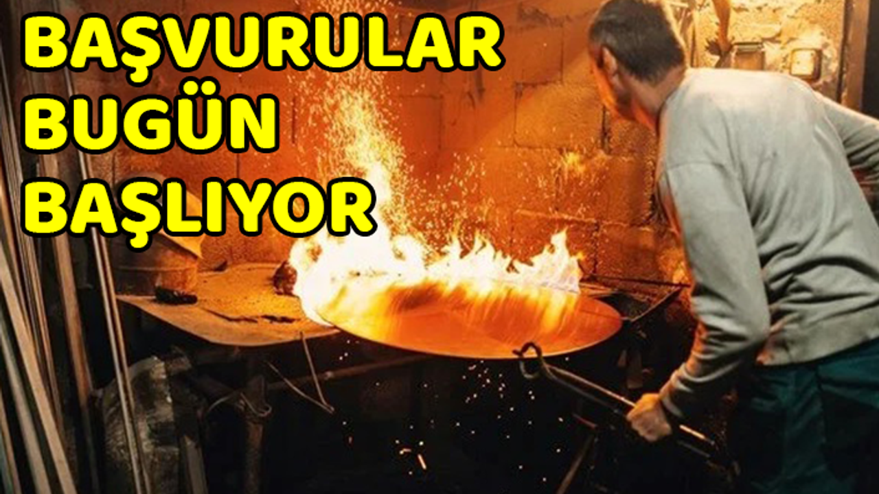 Çırak yetiştirene 250 bin lira hibe desteği verilecek