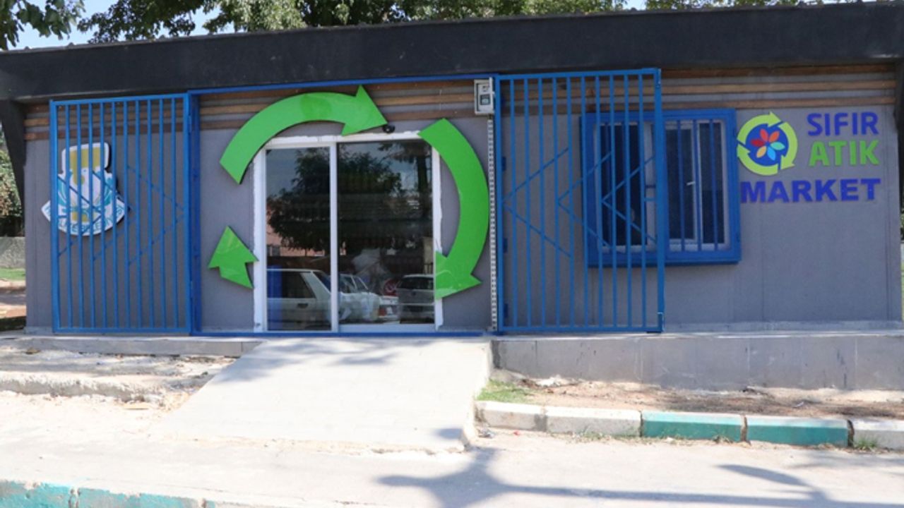 Haliliye'de 3. sıfır atık marketi kuruldu