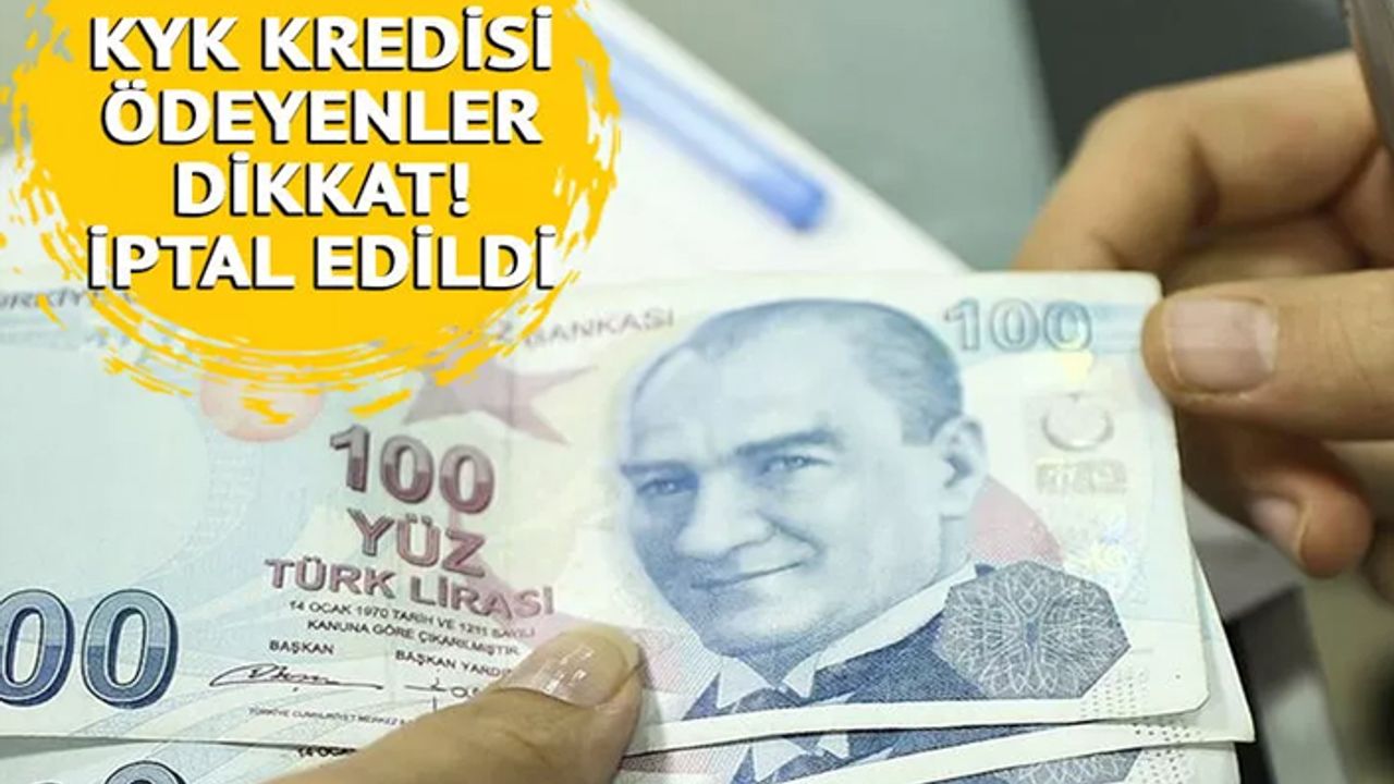 KYK kredisi ödeyenler dikkat! AYM o hükmü iptal etti