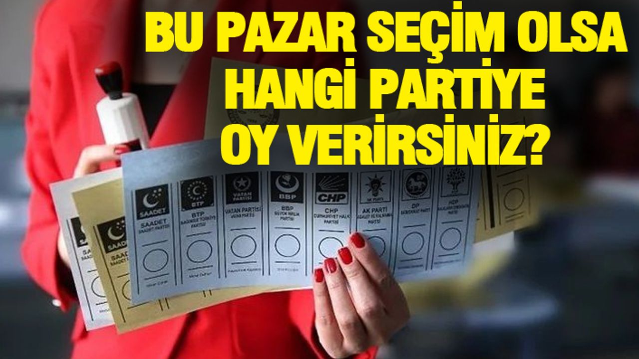 Anket Urfa'da da yapıldı! işte sonuçlar