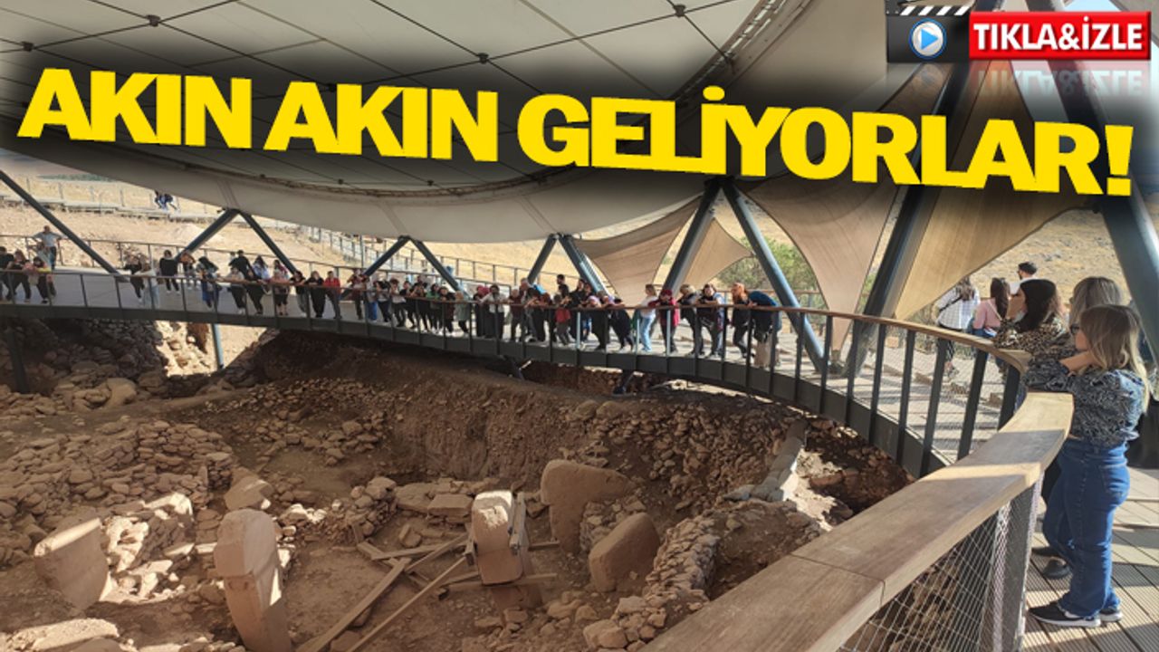 Dünya tarihini yeniden şekillendiren Göbeklitepe'ye yoğun ilgi