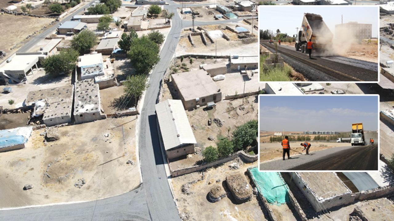 Haliliye'de asfalt çalışmaları hız kazandı