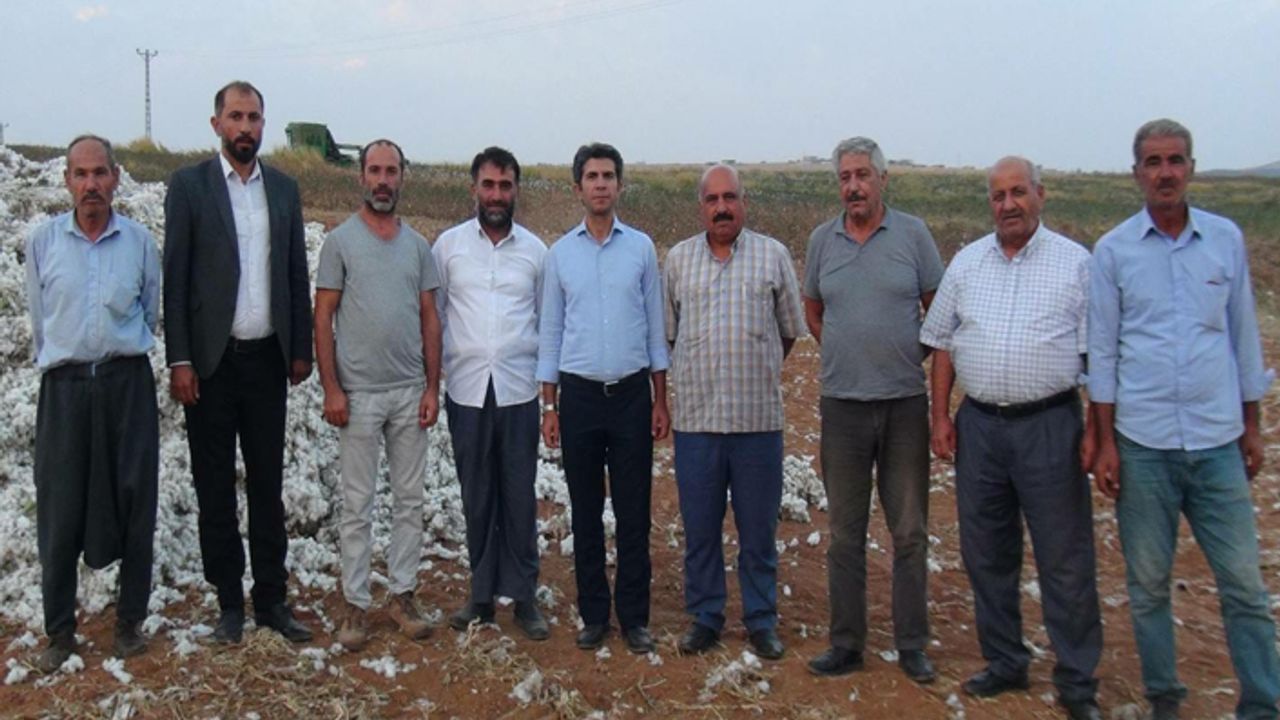 Özaslan bu kez çiftçinin derdiyle dertlendi