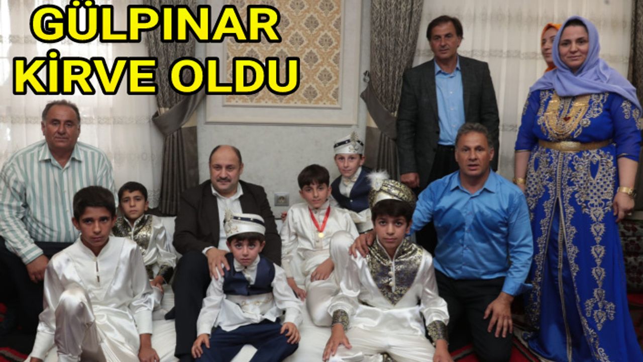 Urfa'da siyasileri buluşturan sünnet töreni!