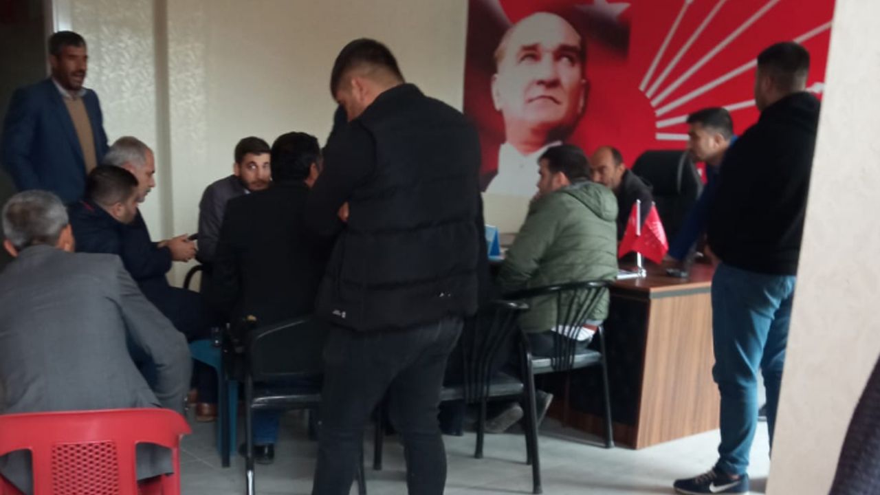 CHP'nin Urfa cephesinde büyük kriz