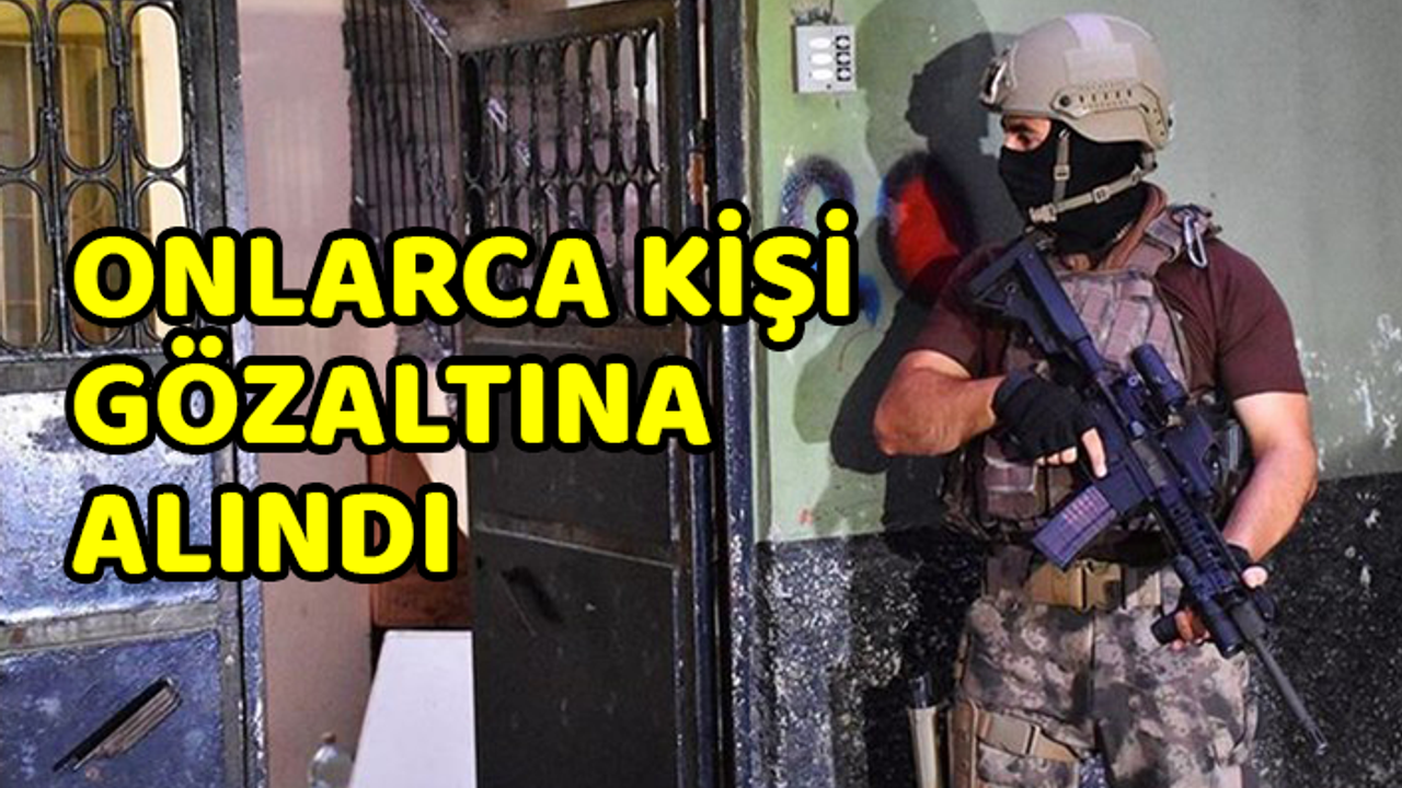 Düğmeye basıldı! 50 İl'de 'girdap' operasyonu