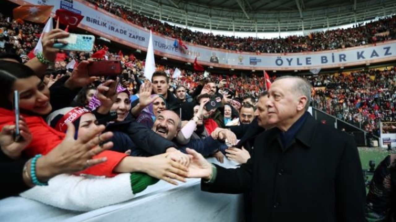 Erdoğan seçim startını İstanbul'da verdi...