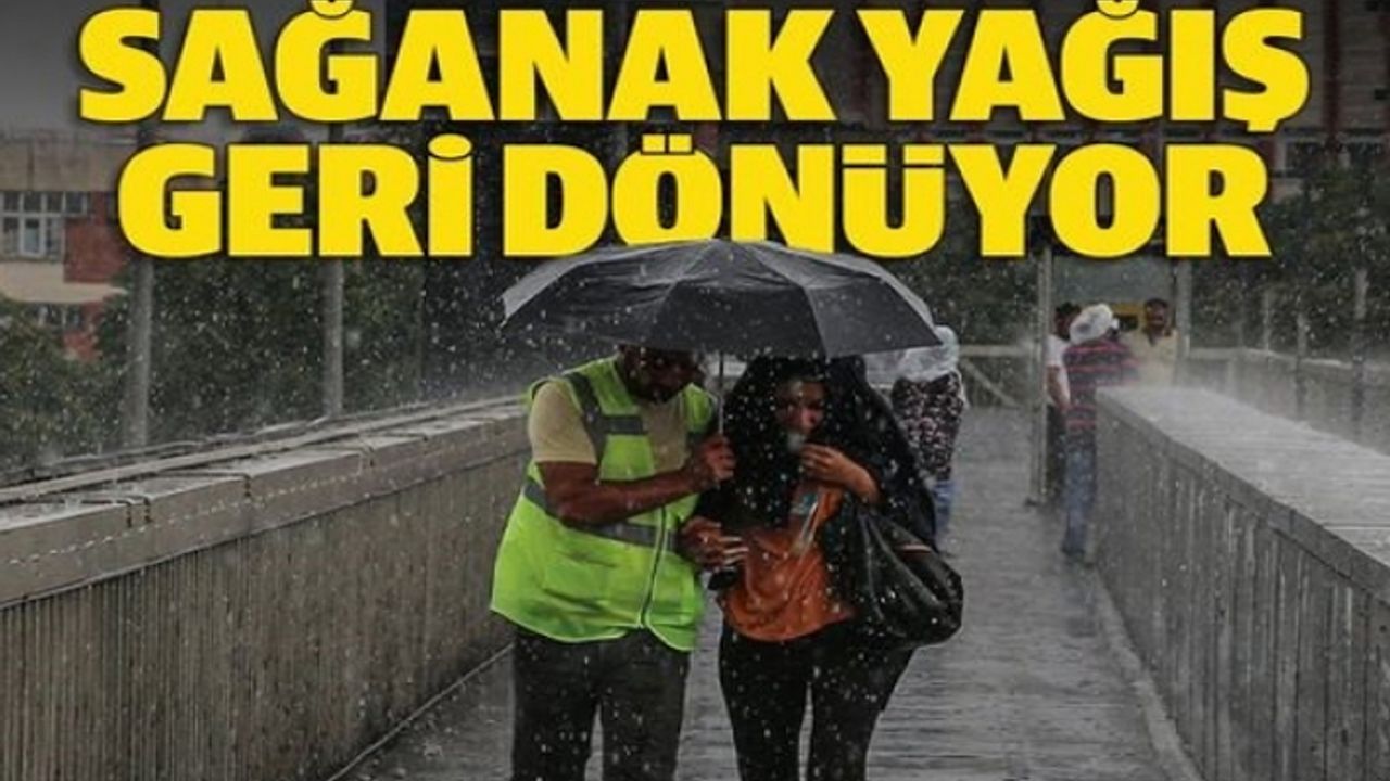 Urfa'da bu tarihlere dikkat! Sağanak yağış geliyor