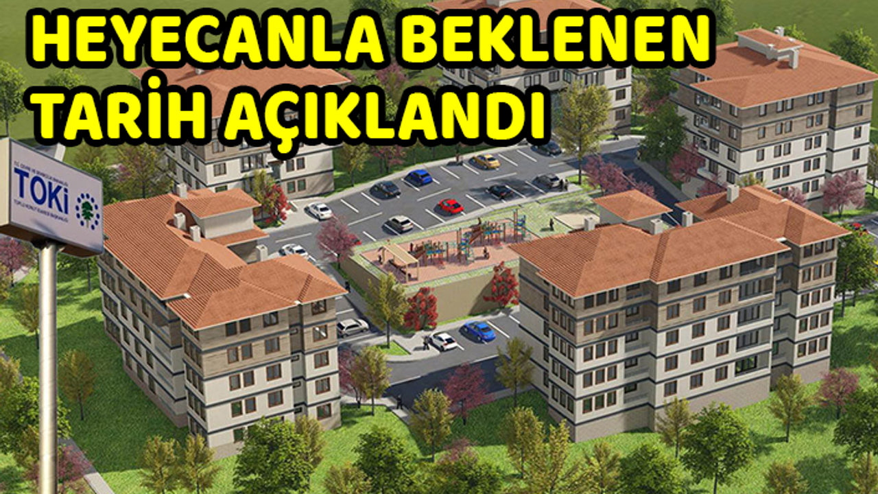 Urfa'da TOKİ kura çekim tarihi belli oldu