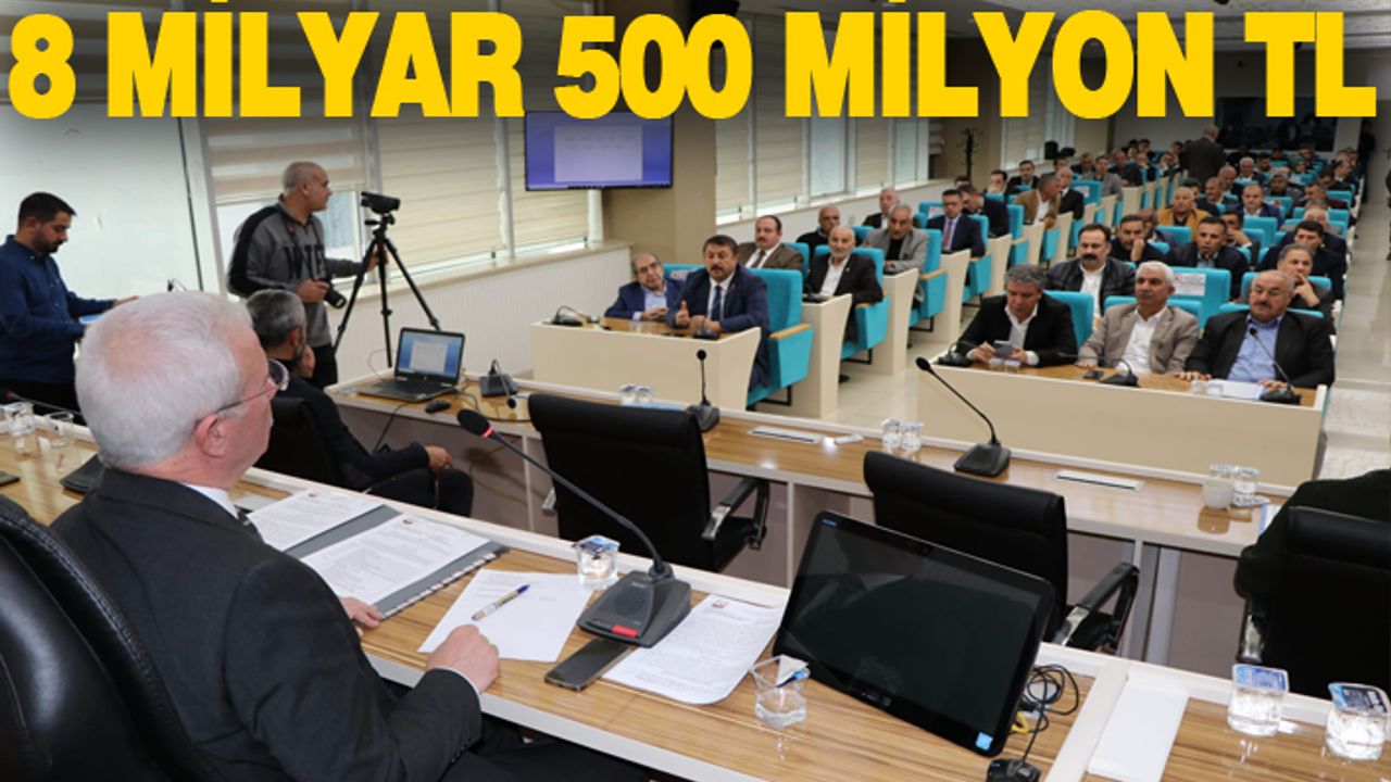 Urfa meclisi'nde 2023 yılı bütçesi kabul edildi
