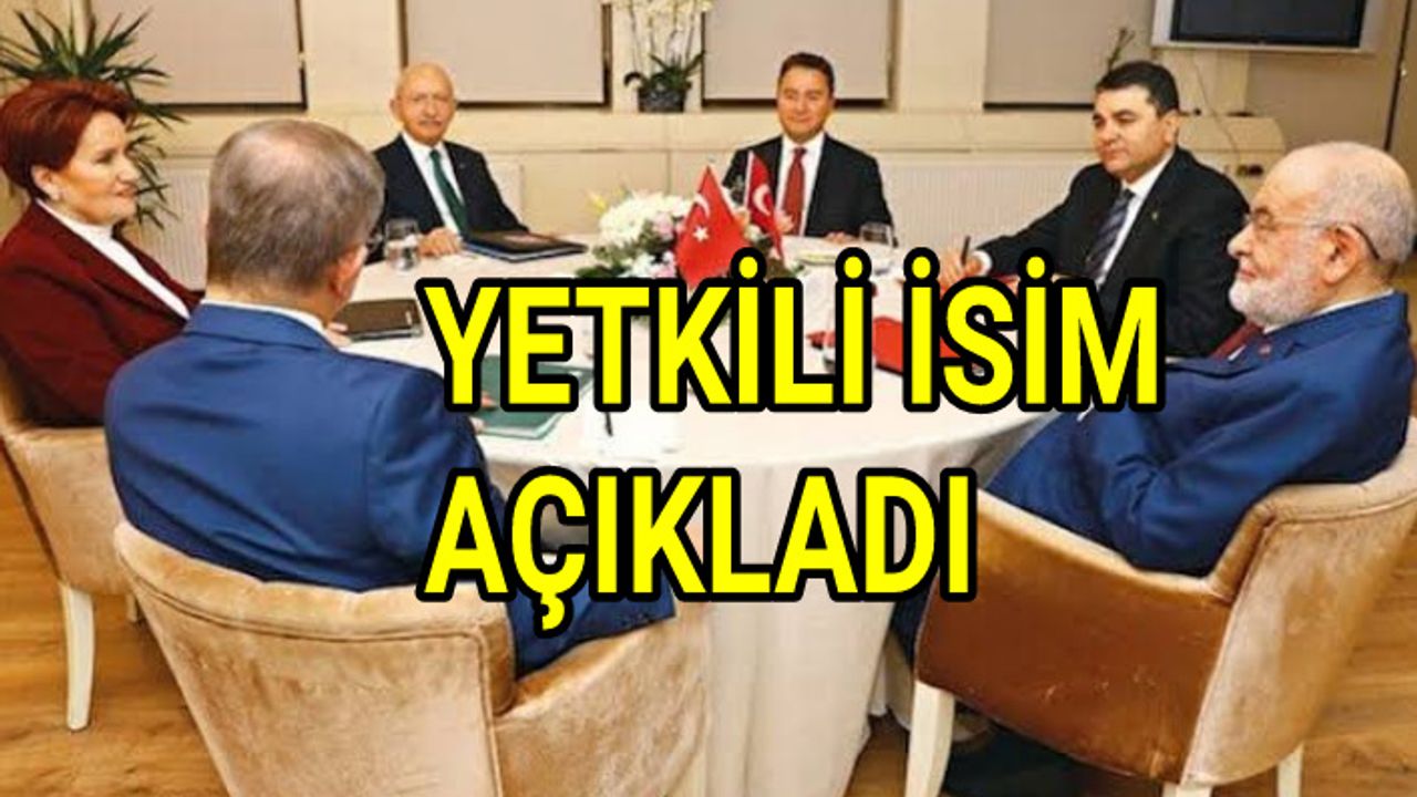 6'lı masa adayını ne zaman açıklayacak? CHP tarih verdi