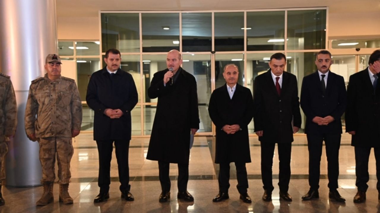 Bakan Soylu Urfa’da! Operasyonun detaylarını açıkladı