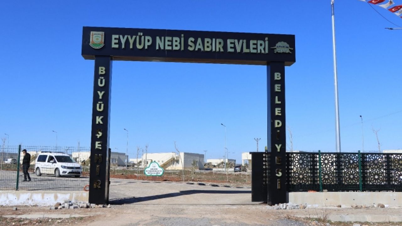 Eyyüp Nebi Sabır Evleri depremzedelere yuva oldu