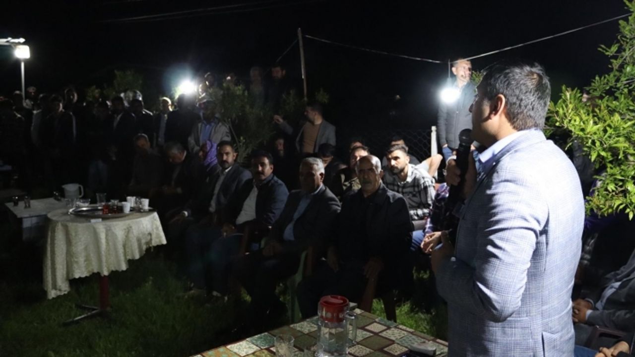 CHP, Karaköprü'de halk buluşması düzenledi