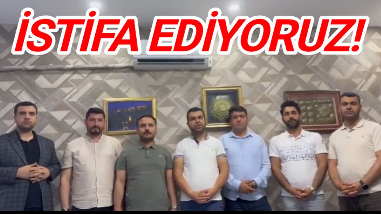 Gelecek Partisi Urfa il ve ilçe teşkilatlarında yaprak dökümü