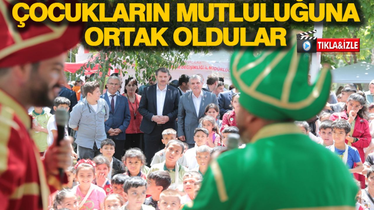 Çevre Günü etkinliğinde renkli görüntüler