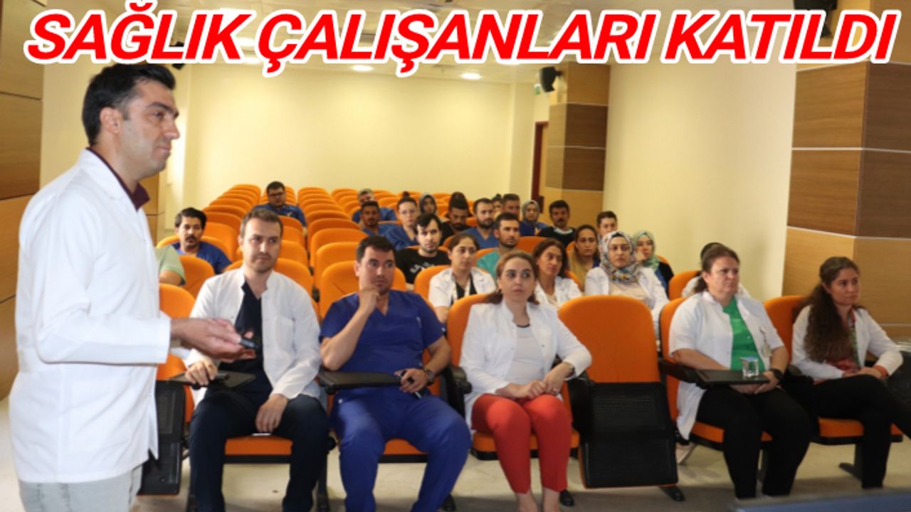 Harran Tıp'ta kırım kongo eğitimi verildi