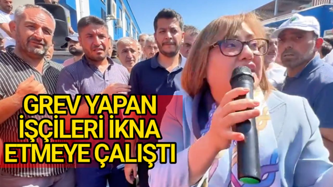 Fatma Şahin işçilere yalvardı! 'Elinizi ayağınızı öpeyim'
