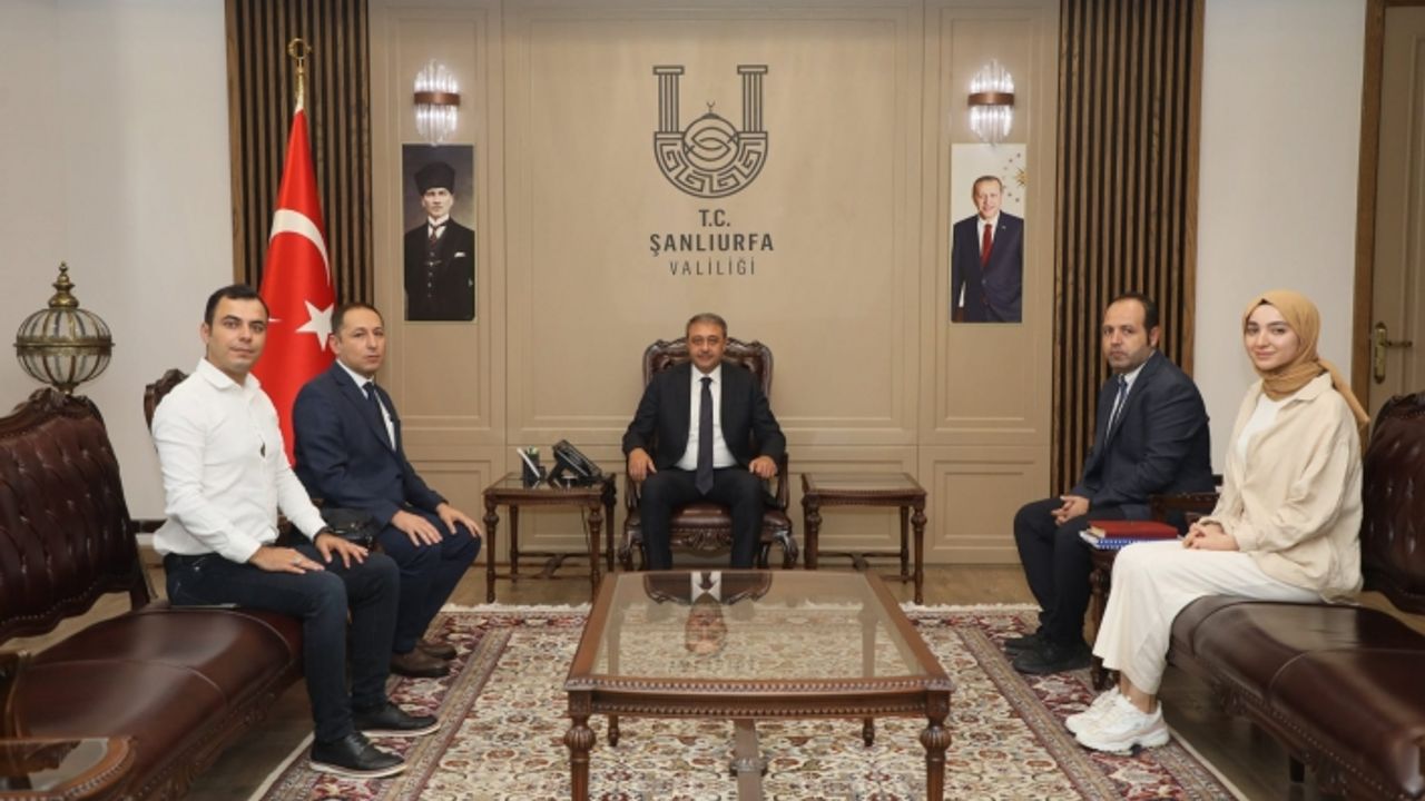 Karayolları heyetinden Vali Şıldak'a tebrik ziyareti