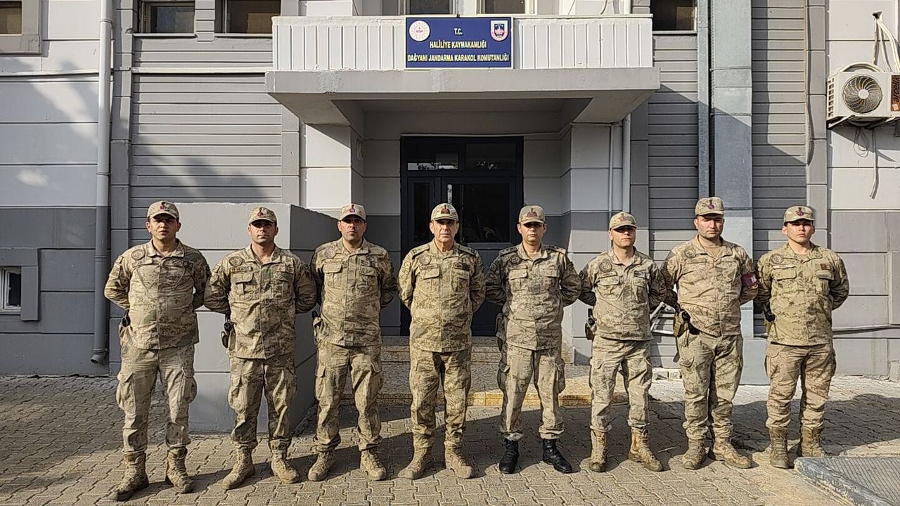 Tuğgeneral Ali Naci ALDEMİR’den Karakol Komutanlıklarına Ziyaret