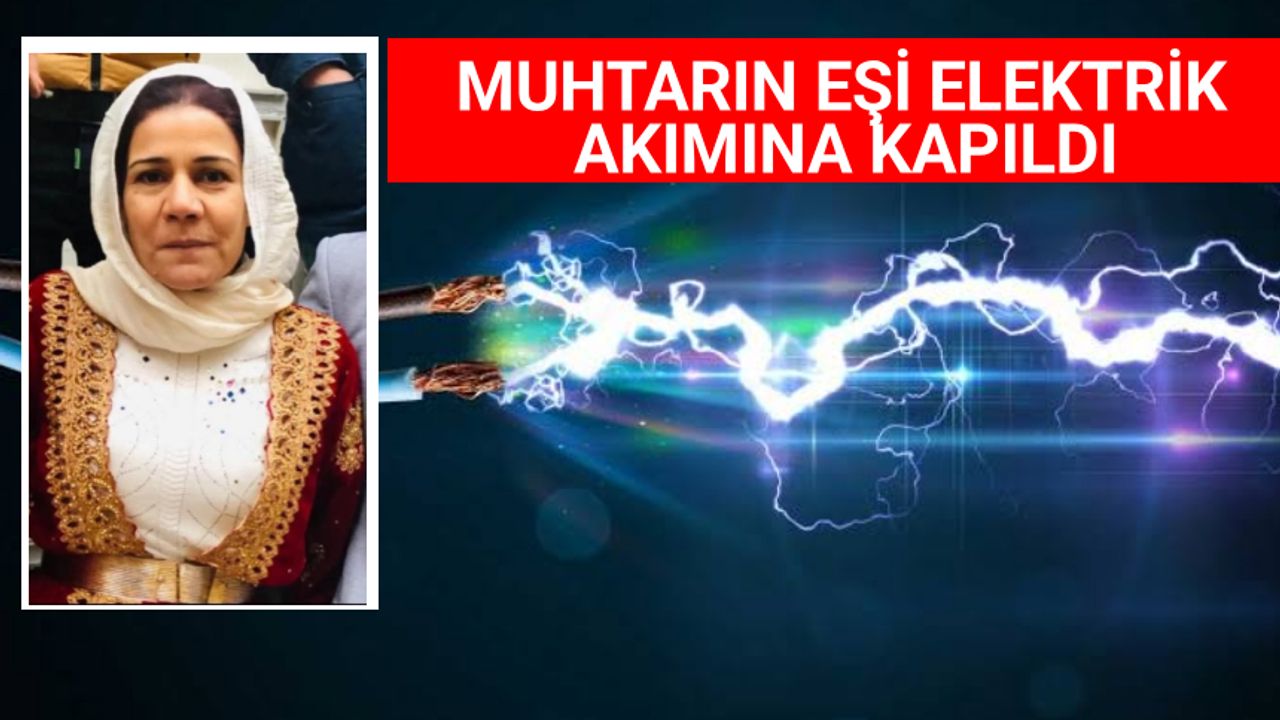 Suruç’ta Elektrik Akımı Faciası: Muhtarın Eşi Hayatını Kaybetti