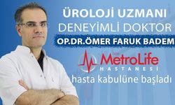 Üroloji uzmanı Ömer Faruk Badem Metrolife Hastanesinde...