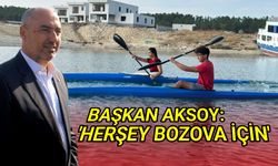 Bozova su sporlarında cazibe merkezi oluyor...
