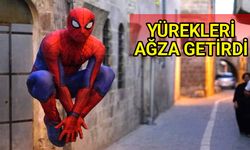 Spiderman Urfa'da görüldü!...