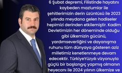 Eyyüpoğlu, '2023'te yaşananlar hepimizi derinden üzmüştür'