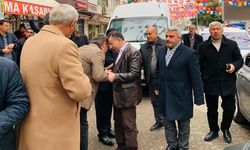 Cevheri Viranşehir'de destek turuna çıktı