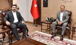 TBMM İdari Amiri Eyyüpoğlu Vali Şıldak'ı ziyaret etti